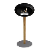 Le Feu Steel High Dome <br>Black