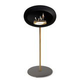 Le Feu Steel High Dome <br>Black