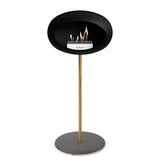Le Feu Steel High Dome <br>Black