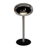 Le Feu Steel High Dome <br>Chromed Silver