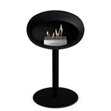 Le Feu Steel Low Dome <br>Black