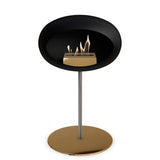 Le Feu Steel Low Dome <br>Black