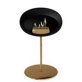 Le Feu Steel Low Dome <br>Black