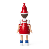 Kay Bojesen Christmas Lise, red/blue/white, H: 6.9" By Kay Bojesen