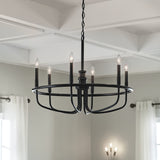 Capitol Hill 1 Tier Chandelier lifestyle 1