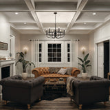 Capitol Hill 1 Tier Chandelier lifestyle 3