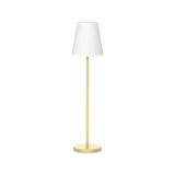 Lola Slim Solar Floor Lamp - Brass