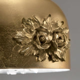 Dame Gold Leaf S18 Pendant Lamp by Masiero | FLOOR MODEL