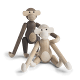 Kay Bojesen Monkey, Oak/Smoked Oak, Small By Kay Bojesen