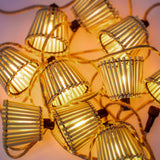 Okinawa Solar String Lights - lit shades