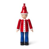Kay Bojesen Christmas Ole, Red/Blue/White, H: 6.9" By Kay Bojesen
