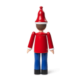 Kay Bojesen Christmas Ole, Red/Blue/White, H: 6.9" By Kay Bojesen