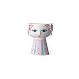 Bjørn Wiinblad Eva Candleholder, Pink, H: 3.7" By Bjorn Wiinblad