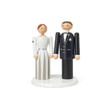 Kay Bojesen Platform for the Mini Bridal Couple, White, Ø: 3.9" By Kay Bojesen