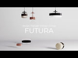 Vetreria Vistosi presents FUTURA: a unique piece of blown glass with a double colour effect