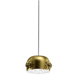 Dame Gold Leaf S18 Pendant Lamp by Masiero | FLOOR MODEL