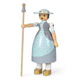 Kay Bojesen Shepherdess, Light Blue, H: 7.9" By Kay Bojesen