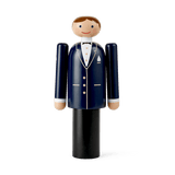 Kay Bojesen Groom, Blue/Black/White By Kay Bojesen
