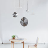 Chrona Dish Horizontal Pendant Light, Finish: Steel