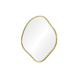 Nucleus Wall Mirror Satin Brass By Renwil