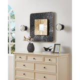 Parker 6-inch 1-light Matte Black Vanity Light with Etched Opal Glass Shade