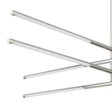 Overture 48-inch 8-light Polished Nickel 5CCT LED Chandelier