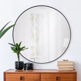 Cori Wall Mirror Black By Renwil