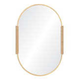 Kerianne Wall Mirror Gold Leaf By Renwil