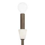 Montclair 12-inch 1-light Forged Bronze and Natural Alabaster Wall Sconce