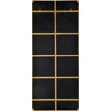 Northern Wall Mirror Antique Brass By Renwil