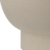 Lamoureux Vase Textured Matte Ivory By Renwil