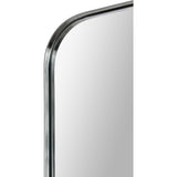 Delphinus Wall Mirror Satin NIckel By Renwil