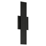 Jacks 22-inch Textured Black 5CCT LED Exterior Wall Sconce