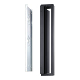 Jubilee 24-inch Matte Black 5CCT LED Exterior Wall Sconce