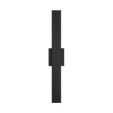 Jacks 36-inch Textured Black 5CCT LED Exterior Wall Sconce
