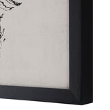 Basset Canvas Art PAINTED BLACK By Renwil