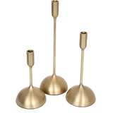 Ferris Candle Holder Gold By Renwil