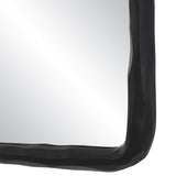 Jorah Wall Mirror MATTE BLACK By Renwil