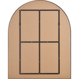 Lamia Wall Mirror Matte Black By Renwil