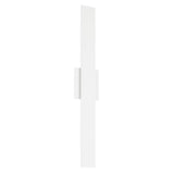 Jacks 36-inch Textured White 5CCT LED Exterior Wall Sconce