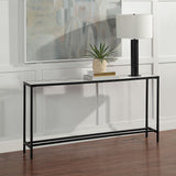 Bodin Console Table Matte Black By Renwil
