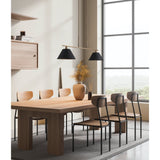 Mcgill 60-inch 2-light Natural Brass Linear Chandelier with Matte Black and Gold Metal Shades