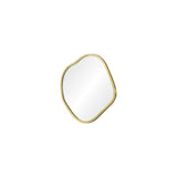 Nucleus Wall Mirror Satin Brass By Renwil