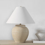Fela Table Lamp Cream Wash By Renwil