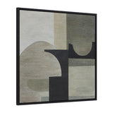 Gladiolus Canvas Art PAINTED BLACK By Renwil