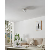 Solstice 16-inch Polished Nickel 5CCT LED Convertible Pendant with Opal Ribbed Glass Shade