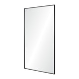 Amara Wall Mirror Matte Black By Renwil