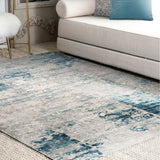Ariella Indoor Rug Blue By Renwil