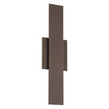 Jacks 22-inch Architectural Bronze 5CCT LED Exterior Wall Sconce
