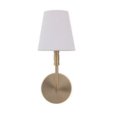 Milia Wall Sconce Burnished Brass By Renwil